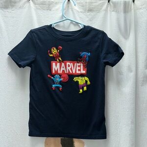 Marvel Kids' T-Shirt in Bold Navy